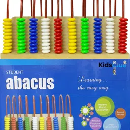 kidsclue Abacus for Kids to Count, Add & Subtract with Colorful Beads (100 Beads) image 5