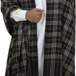 Shal-é-Pashm Wool Checkered Men Shawl-image-42