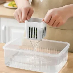 dadhichi zone Plastic Fridge Container - 1500 ml image 4