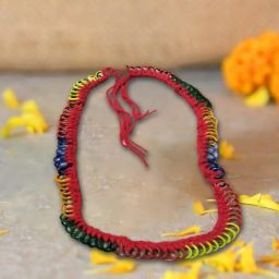 Chitti Gajulu Mala / Maata Bangles Mala Deity Ornament-image-31