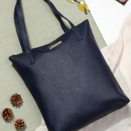 Women Blue Tote-66
