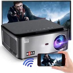BOSS S21A | Android 9 | 3840 x 2160 UHD 6500 Lumen Display | Contrast Ratio 15000:1 (6500 lm / Wireless / Remote Controller) Portable Projector-image-26