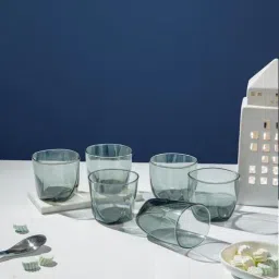 luminarc (Set of 6) 300 ml, Eiffel Grey Whisky-Juice Glass-picture-32