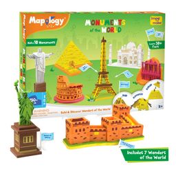 Imagimake Kids Skill Development Manual Operation Mapology Game-41
