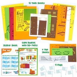 Imagimake Kids Skill Development Manual Operation Mapology Game image 2