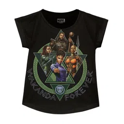 Marvel by Wear Your Mind Print Extended Sleeves Top-image-26