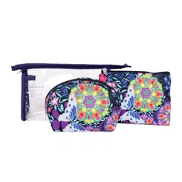 ASTRID Set Of 3 Printed Pouches-14