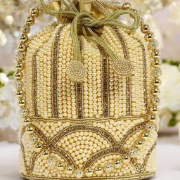 Exotic Embellished Embroidered Potli Clutch-13