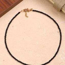 Crunchy Fashion Gold-Plated Artificial Beads Necklace-32