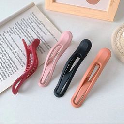 Krelin Set of 4 Matte Alligator Hair Clips-image-57
