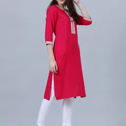 SHOOLIN Ethnic Motifs Printed Regular Kurta With Trouser image 3