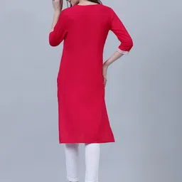 SHOOLIN Ethnic Motifs Printed Regular Kurta With Trouser image 4