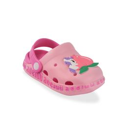 Yellow Bee Girls Pink Unicorn Clogs-45