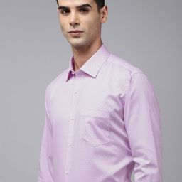 Van Heusen Pure Cotton Custom Fit Ethnic Motifs Printed Formal Shirt-image-10