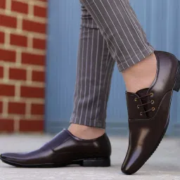 Synthetic Leather |Lightweight|Comfort|Summer|Trendy|Walking|Outdoor|Daily Use Derby For Men-image-32