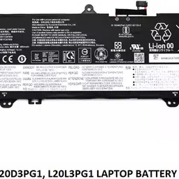 SOLUTIONS-365 COMPATIBLE L20D3PG1, L20L3PG1 11.56V 4960mAh LAPTOP BATTERY FOR LENOVO 14E CHROMEBOOK GEN 2-82M1000GUS SERIES LENOVO 14W 2nd GEN (2021) SERIES 4 Cell Laptop Battery-picture-25