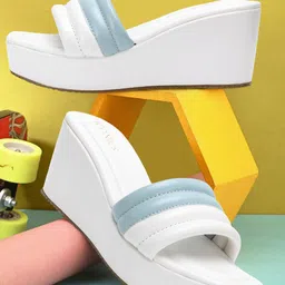 ICONICS Open Toe Platform Heels-31