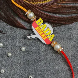 The Magic Wand Beaded Bada Bhai Charm Rakhi-17