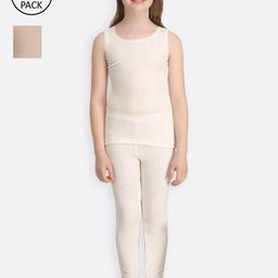 Kanvin Girls Set of 2 Solid Thermal Set-image-29