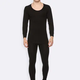 Kanvin Men Round Neck Top With Mid-Rise Bottom-image-43