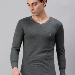 ONN Skinny Fit Ribbed Round Neck Pure Cotton Thermal Set-image-22