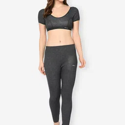 GROVERSONS Paris Beauty Women Striped Thermal Set-image-58