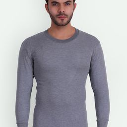 T.T. Slim Fit Solid Titanic Thermal Top-image-77