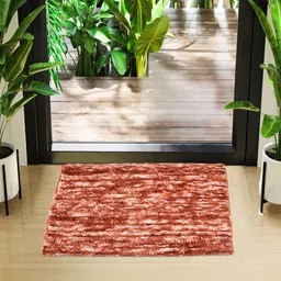 Kuber Industries Pink & Grey 3 Pieces Microfibre Rectangle Doormats image 3