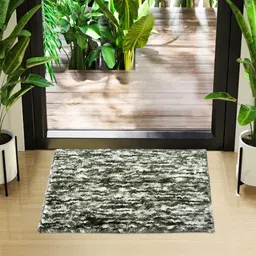 Kuber Industries Green Woven Design Doormat image 4