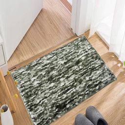 Kuber Industries Green Set Of 3 Dust Trapper Anti-Skid Door Mat image 3