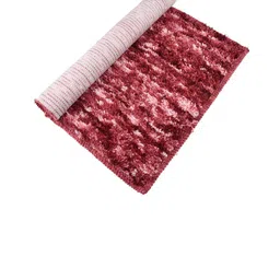 Kuber Industries Pink & Grey 3 Pieces Microfibre Rectangle Doormats image 5