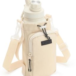 Water Bottle Cover Bag for 1 Ltr Bottles with Mobile Phone Holder for Travel-image-82