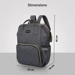 luvlap Lily Diaper bag for mom & baby, Multfunctional & Watterproof with Changing Mat Diaper Bag image 5