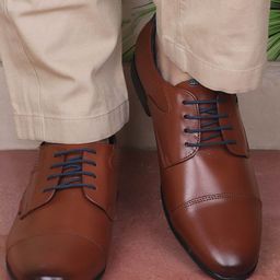 Red Chief Men Textured Formal Derbys-image-91