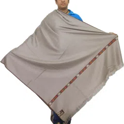 Vrinde Wool Solid Men, Women Shawl-image-35