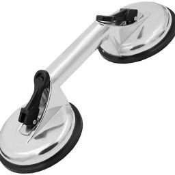 Two Cup Aluminium Suction Glass Lifter; Glass Carrying Handle; 100 Kg Capacity Non-magnetic Line Level-picture-22