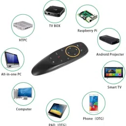 RuhZa G10 Air Mouse Wireless Infrared Remote Control 6 Axis Gyroscope IR Learning Wireless Ambidextrous Hybrid Mouse with Bluetooth-image-12