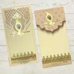 Designer Top Opening Shagun Envelopes Gifting Cash Wedding, Bansuri Design Envelopes-image-76