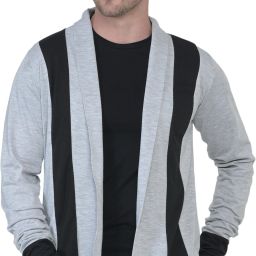 Men Jacket Style Full Sleeve Multicolor Shrug-image-21