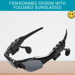 YAROH Bluetooth Sunglasses With Wireless Earphones Attached & Stereo Sound FeatureT298-image-55