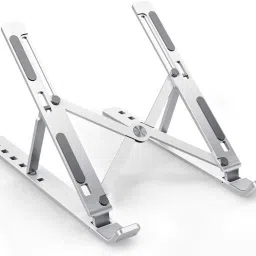 Innovito 7 Angles Adjustable Aluminum Ergonomic Foldable Portable Tabletop Stand Laptop Stand-21