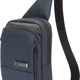 Blue Men & Women Sling Bag Connect-image-17