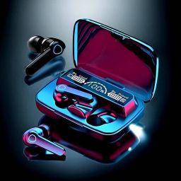 Earbuds M19 PRO with Power Bank Upto 48Hrs Playback Bluetooth Headset F22 Bluetooth Headset-image-70