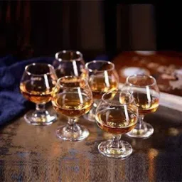 (Pack of 6) New crystal wine glass set Glass Set Wine Glass-20