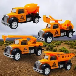 Exclusive Auto World Construction | Die-Cast Vehicle Set 1"55 Scale Pack of 4-image-82