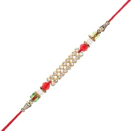 Designer Poonam_K_482A-11 Mauli Thread Rakhi, Chawal Roli Pack Set-image-88