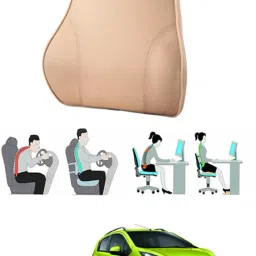 Beige Velvet Car Pillow Cushion for Chevrolet-image-45