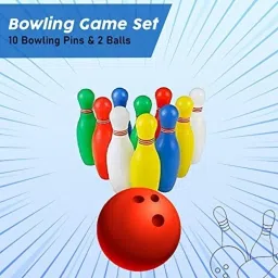 tirth Bowling Toy Set with 6 Pins & 1 Ball| image 3