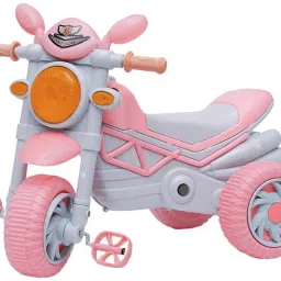 Mini Bullet Tricycle for Kids,Smart Plug n Play Kids Ride on with Storage Space KriPREMIUM BULLET-PINK Tricycle-image-51
