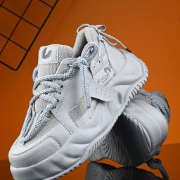 Rising Wolf Men Round Toe Lace-Ups Sneakers-image-33